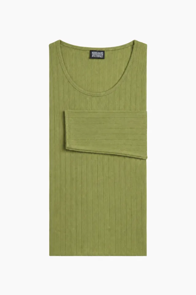 Nørgaard på Strøget 101 Solid Colour – Moss — produktfoto