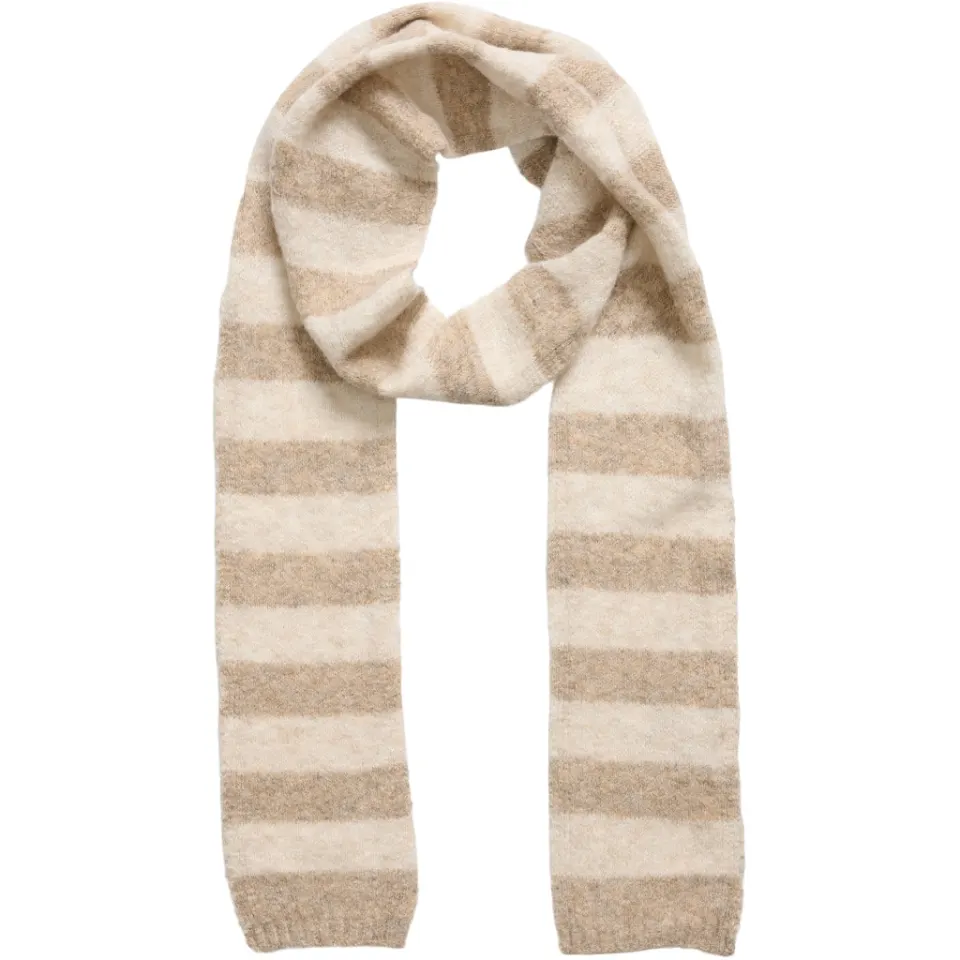 Marta du Château tørklæde MdcSilla BA-3516 – Taupe/Apricot — produktfoto