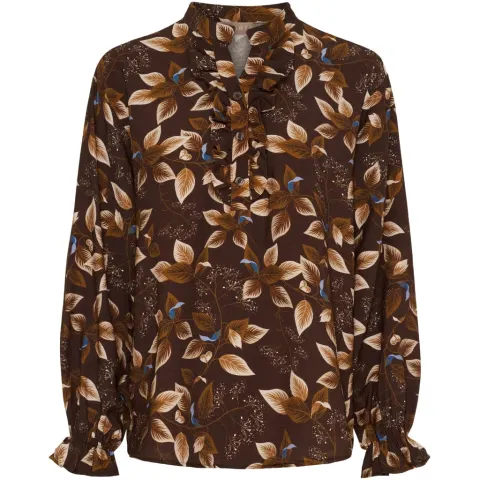 Marta du Château bluse MdcJoceline 5891 – Marrone840TPN — produktfoto