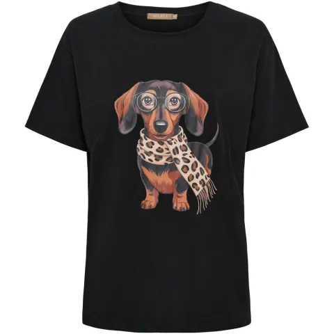 Marta du Château T-Shirt Mdcinge – sort — produktfoto
