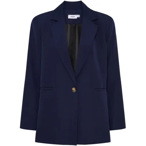 LULULIA Gia blazer 6120-0 – marineblå — produktfoto