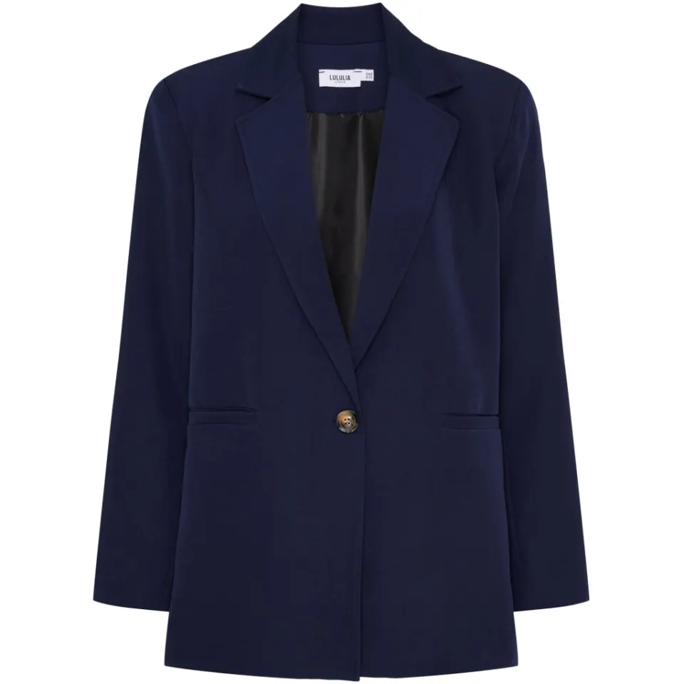LULULIA Gia blazer 6120-0 – marineblå — produktfoto