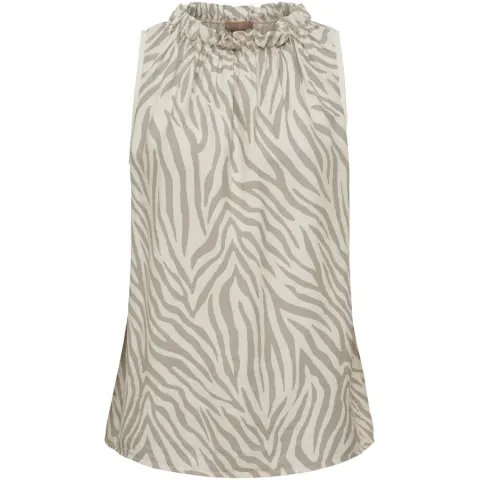 Marta du Château top MdcLucina 2319 Zebra – beige — produktfoto