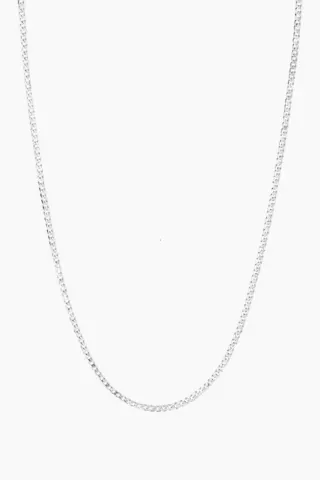 Maria Black Saffi Necklace 50 – sølv — produktfoto