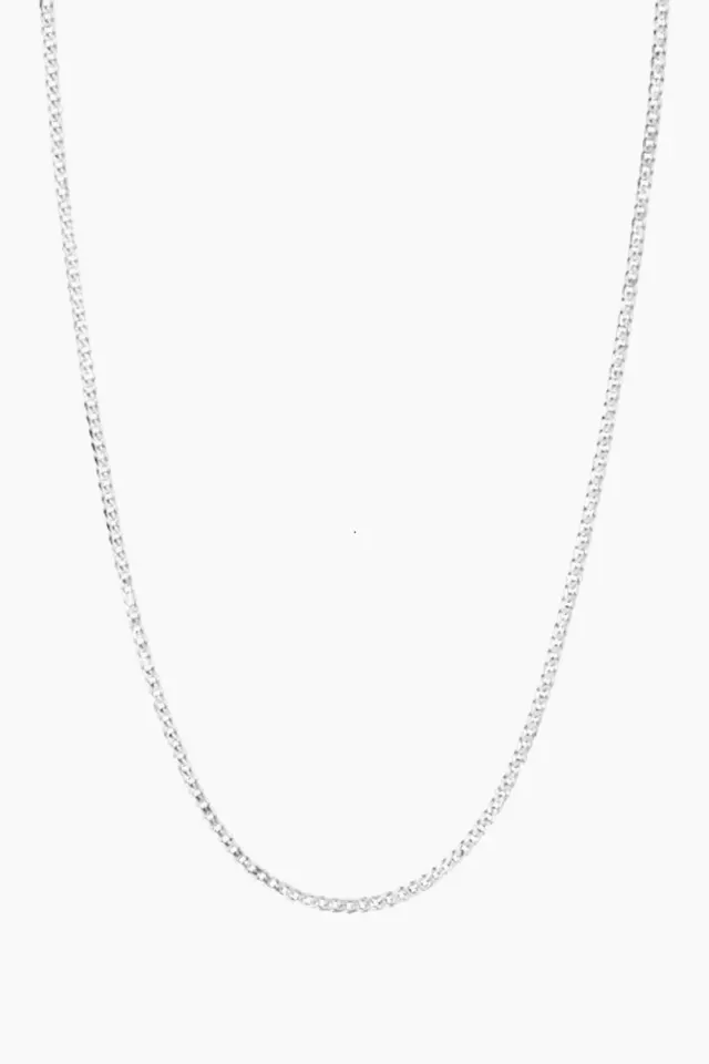 Maria Black Saffi Necklace 50 – sølv — produktfoto