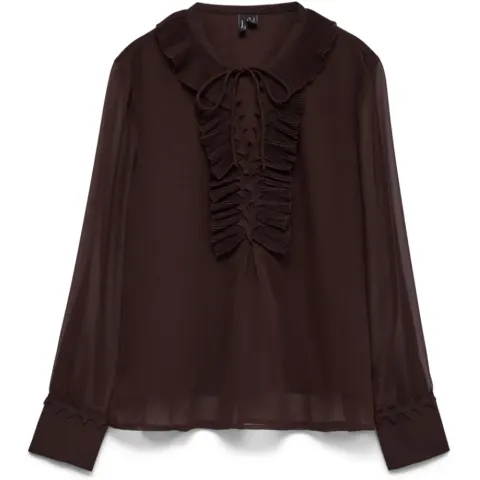 Vero Moda bluse Vmdora – Fudge — produktfoto