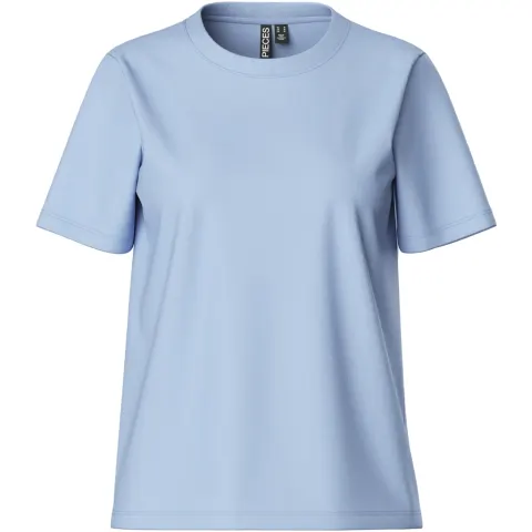 Pieces t-shirt Pcria – Cashmere Blue — produktfoto