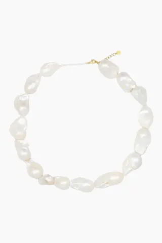 Sorelle Jewellery Exclusive Barok Necklace - Guld – Sorelle — produktfoto