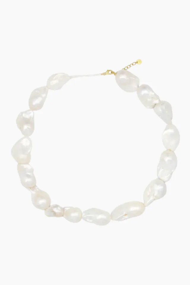 Sorelle Jewellery Exclusive Barok Necklace - Guld – Sorelle — produktfoto