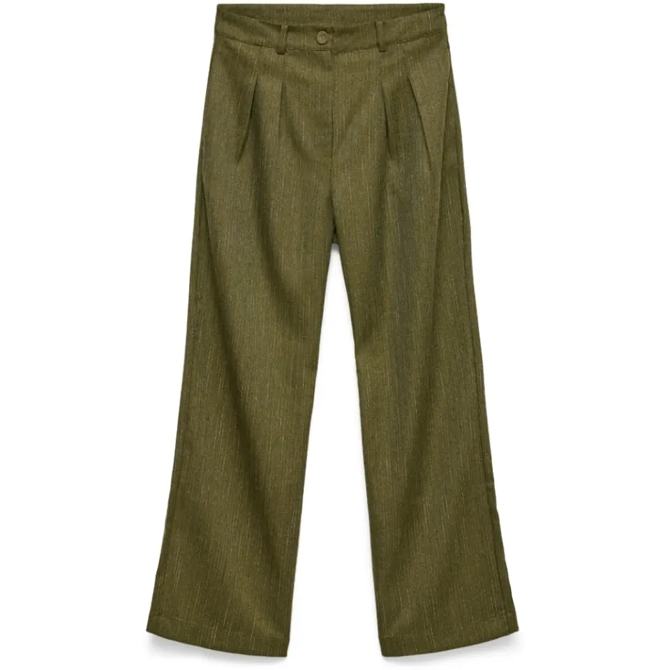 Vero Moda bukser Vmkylan – Dark Olive — produktfoto