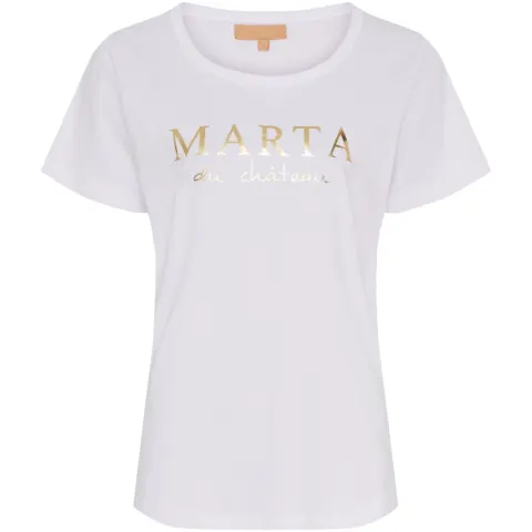 Marta du Château T-shirt MT002 – Optisk White — produktfoto