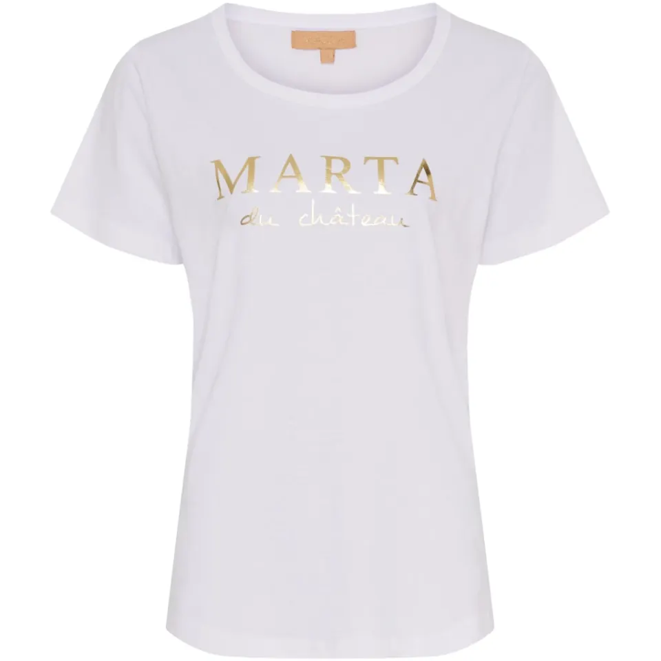 Marta du Château T-shirt MT002 – Optisk White — produktfoto