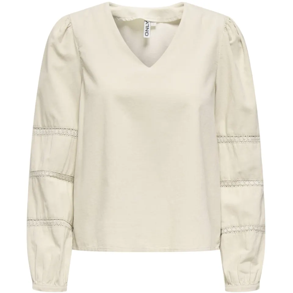 ONLY Bluse ONLAime – Pumice Stone — produktfoto
