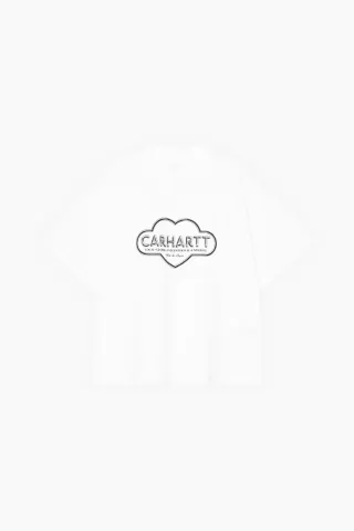 Carhartt W' S/S Cloud Heart T-shirt - White – Carhartt WIP — produktfoto