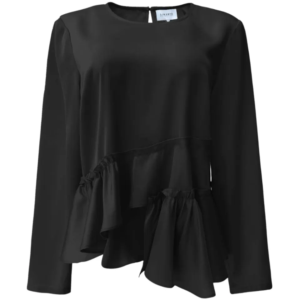 Liberté Libertè bluse FIE – sort — produktfoto
