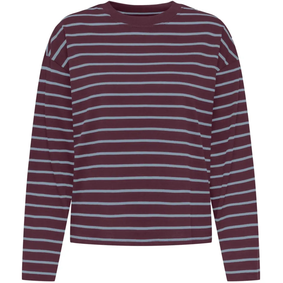 ONLY bluse Onlhappy – Fig Dusty blue lena — produktfoto