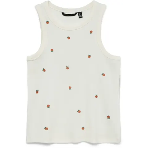 Vero Moda top Vmnaja – Snow White PEACH — produktfoto