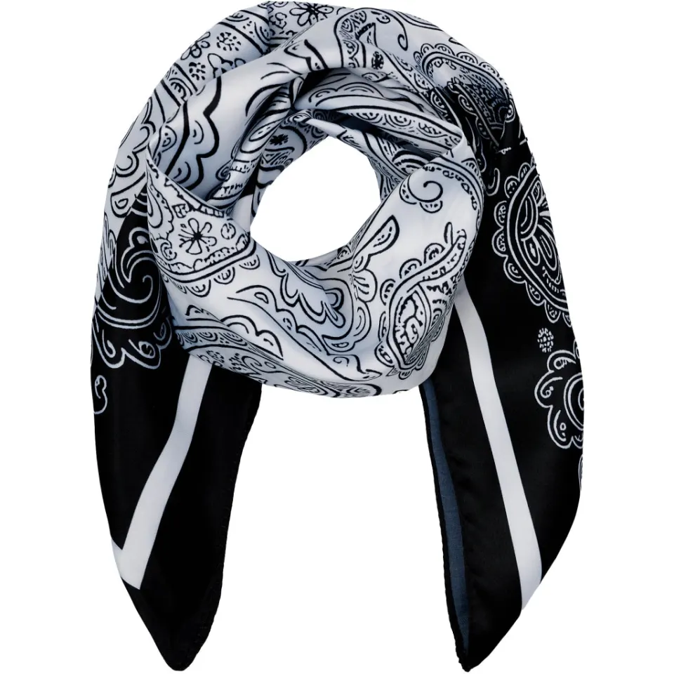 Marta du Château tørklæde MdcFinja BA-Scarf – Black4027 — produktfoto