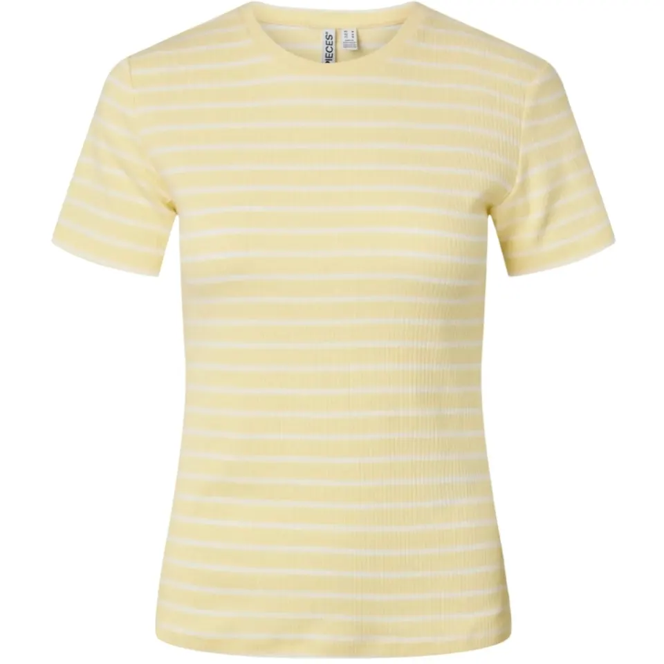 Pieces top Pcruka – French Vanilla NEW CLOUD DANCER — produktfoto