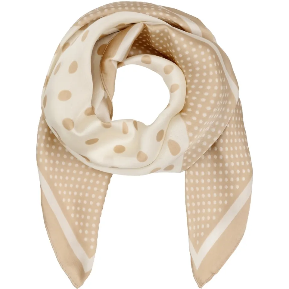 Marta du Château tørklæde MdcJuline FA-Scarf – Taupe3854 — produktfoto