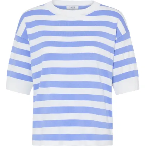 b.young t-shirt Bymmorla – Della Robbia Blue Stripe — produktfoto