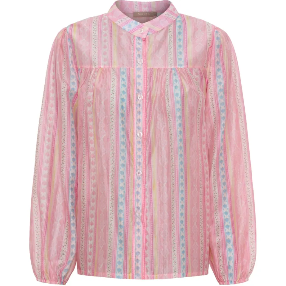 Marta du Château skjorte MdcSalma 8196 – Rosa8032tpf — produktfoto