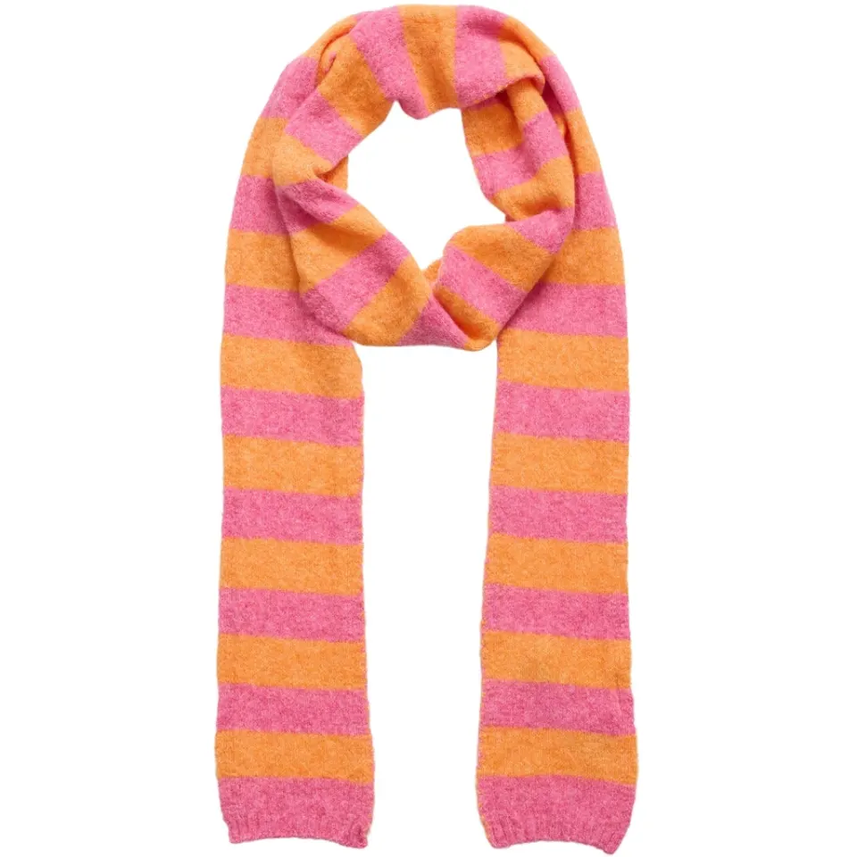 Marta du Château tørklæde MdcSilla BA-3516 – Fuxia/Orange — produktfoto