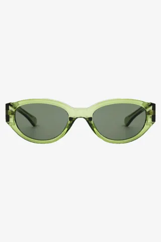 A. KJÆRBEDE Winnie – Light Olive Transparent — produktfoto