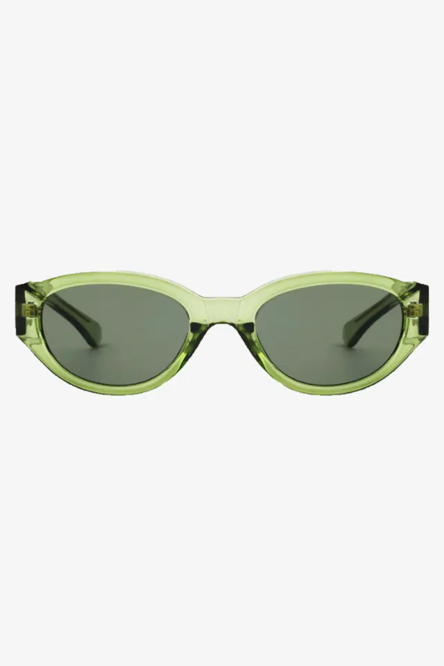 A. KJÆRBEDE Winnie – Light Olive Transparent — produktfoto