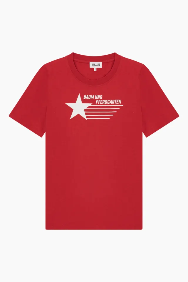 Baum und Pferdgarten Jawo T-shirt – Samba Red — produktfoto