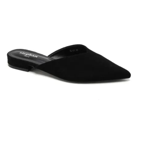 Alphonsine slip on sandaler XL-21 – sort — produktfoto
