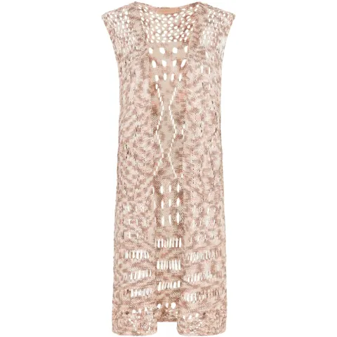Marta du Château vest 477 – Multi Beige — produktfoto