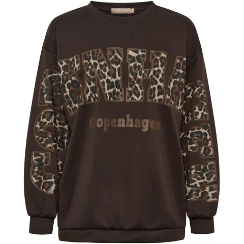 Marta du Château Sweatshirt MdcSevilla 22659Leo – Moro/Leo — produktfoto