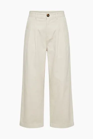 byQNTS Camilla Pants – råhvid — produktfoto