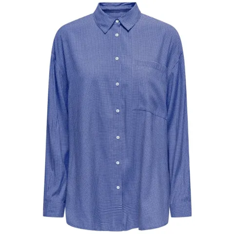 ONLY skjorte Onlmaggie – Amparo Blue WHITE — produktfoto