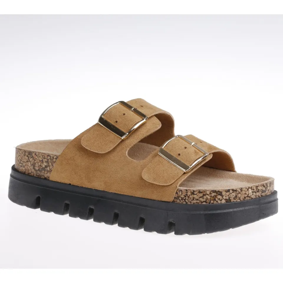 Angelina sandaler 2153 – camel — produktfoto