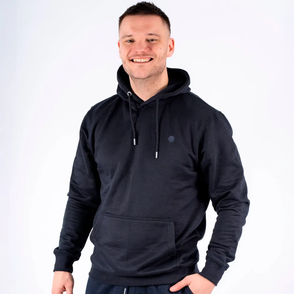 Marcus Macolin Hoodie Noos – Night Navy — produktfoto