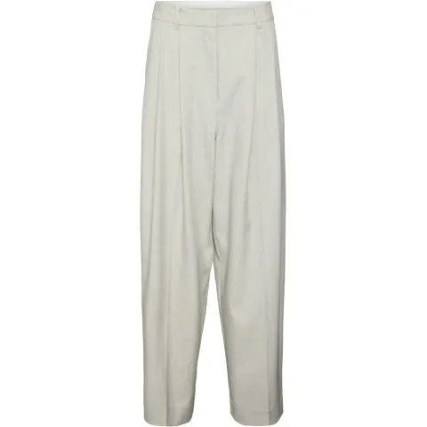 Vero Moda bukser Vmomari – Light Grey Melange — produktfoto