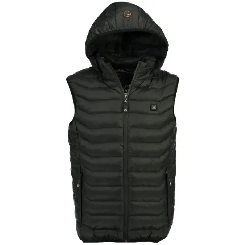 Geographical Norway Vest Warm UP Vest MEN – sort — produktfoto