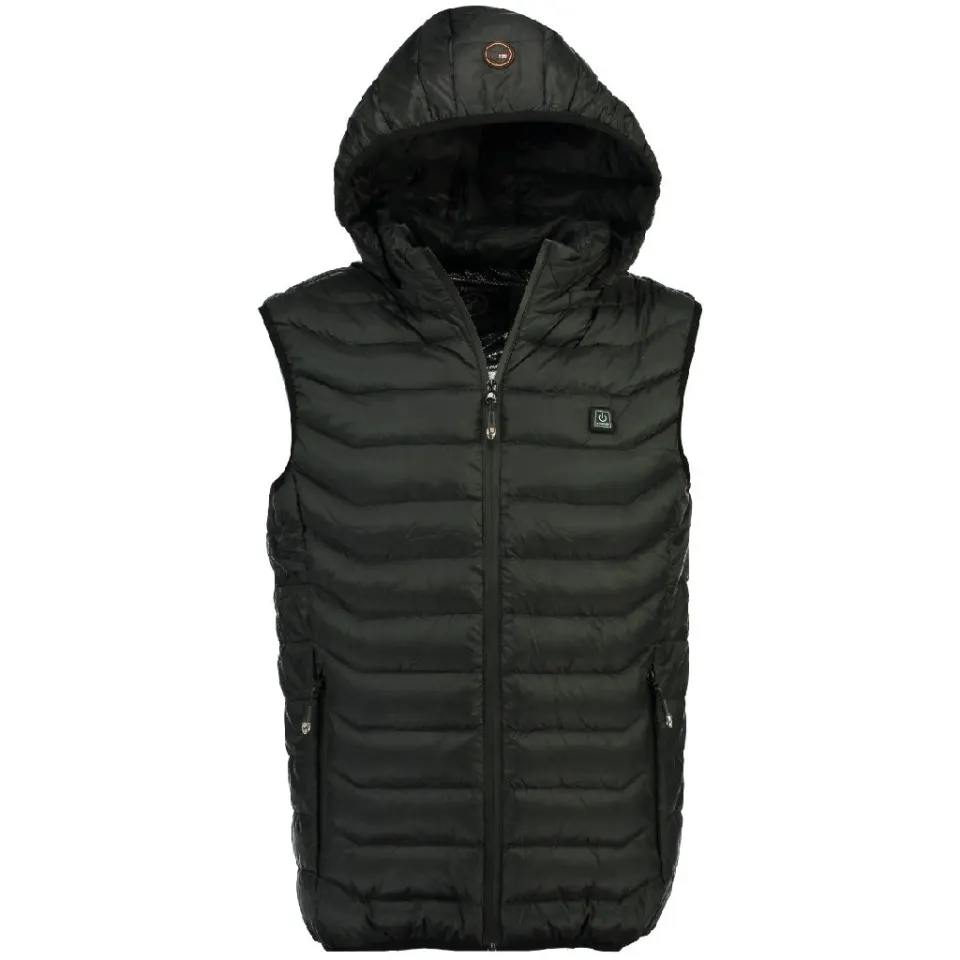 Geographical Norway Vest Warm UP Vest MEN – sort — produktfoto