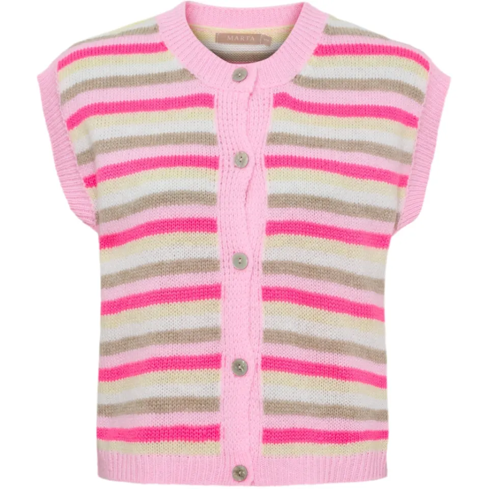 Marta du Château vest MdcNovalie 9603B – pink — produktfoto