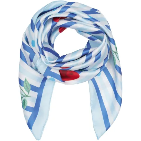 Marta du Château tørklæde MdcFinja BA-Scarf – Blue4102 — produktfoto