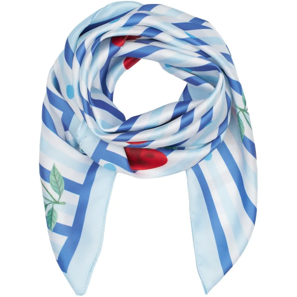 Marta du Château tørklæde MdcFinja BA-Scarf – Blue4102 — produktfoto
