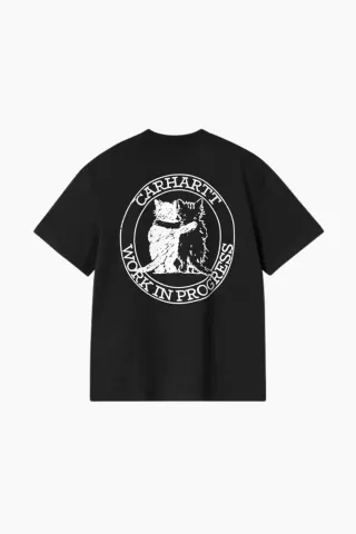 Carhartt W' S/S Hugging Cats T-shirt - Black – Carhartt WIP — produktfoto