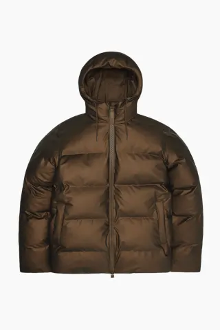 Rains Alta Puffer Jacket W3T3 – Comet — produktfoto