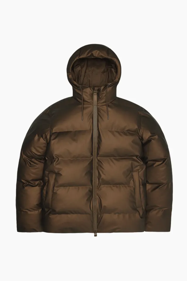 Rains Alta Puffer Jacket W3T3 – Comet — produktfoto