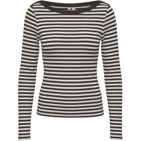 Pieces bluse Pcsof – Hot Fudge COCONUT MILK — produktfoto