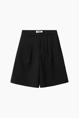 Woodbird WBSoul Guan Shorts – sort — produktfoto