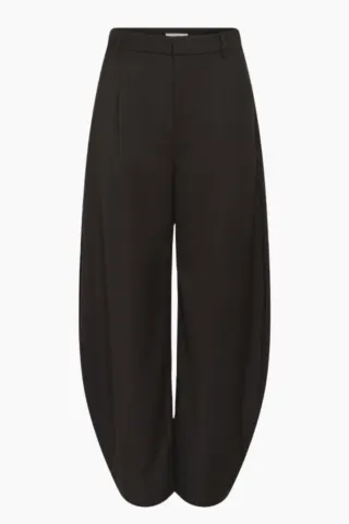Gestuz GZcallia MW Barrel Pants – Ganache — produktfoto