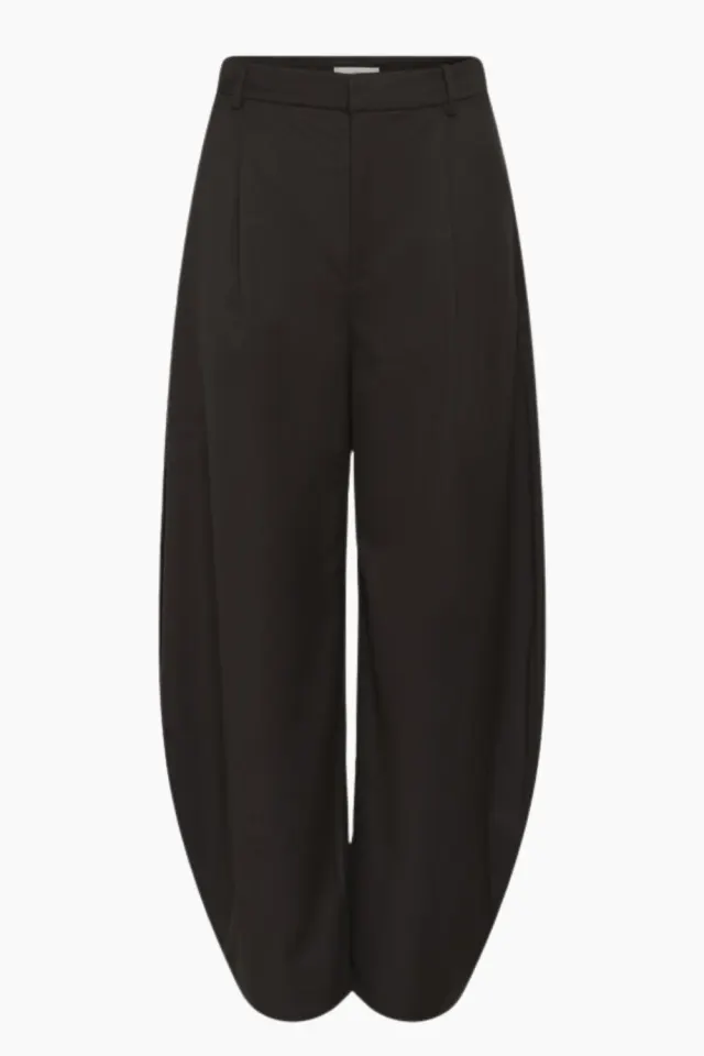 Gestuz GZcallia MW Barrel Pants – Ganache — produktfoto